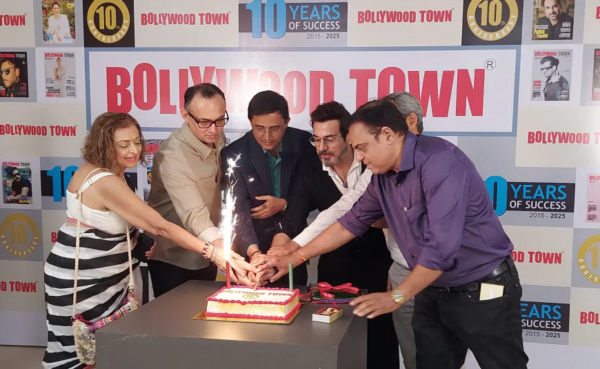 Bollywood Town Magazine Marks 10-Year Milestone