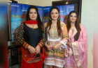 Star Trio Upasana, Sheeba & Mannat Arrive in Jalandhar to Promote “Badaa Karara Pudna”