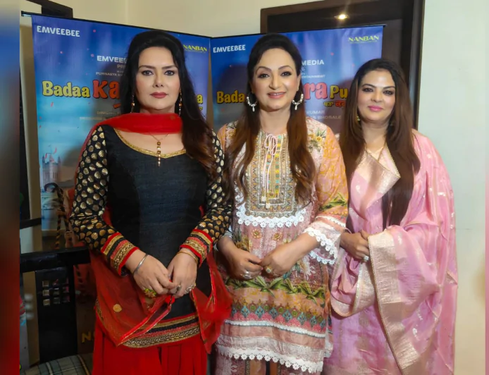 Star Trio Upasana, Sheeba & Mannat Arrive in Jalandhar to Promote “Badaa Karara Pudna”