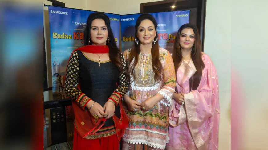 Star Trio Upasana, Sheeba & Mannat Arrive in Jalandhar to Promote “Badaa Karara Pudna”