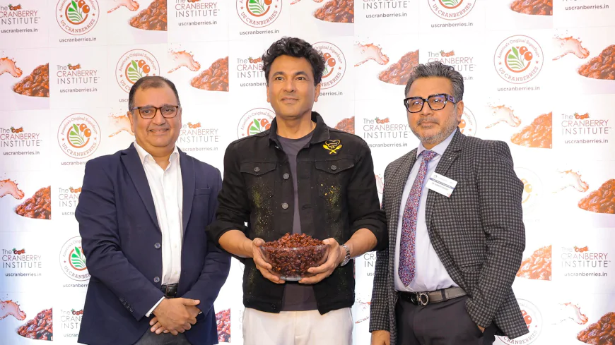 US Cranberries Hosts Special Event with Global Brand Ambassador Chef Vikas Khanna